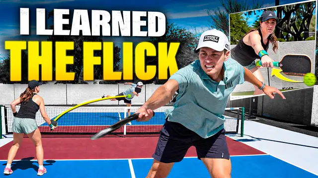 Mastering the Pickleball Flick: Focus on Body Position, Not Grip — image accompanying The Dink's report